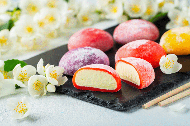 Paquet de Snoep et de collations japonais - Chips - Mochi à la guimauve du  Japon 