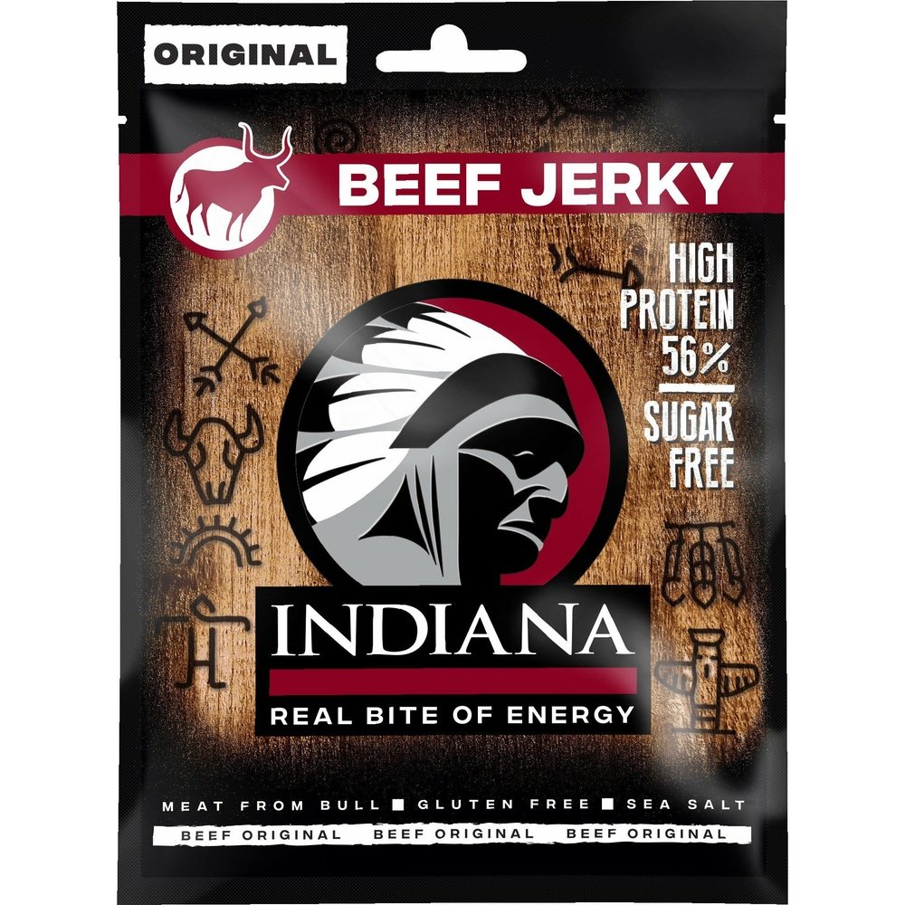 Indiana Beef Jerky Original Medium chez My American Shop