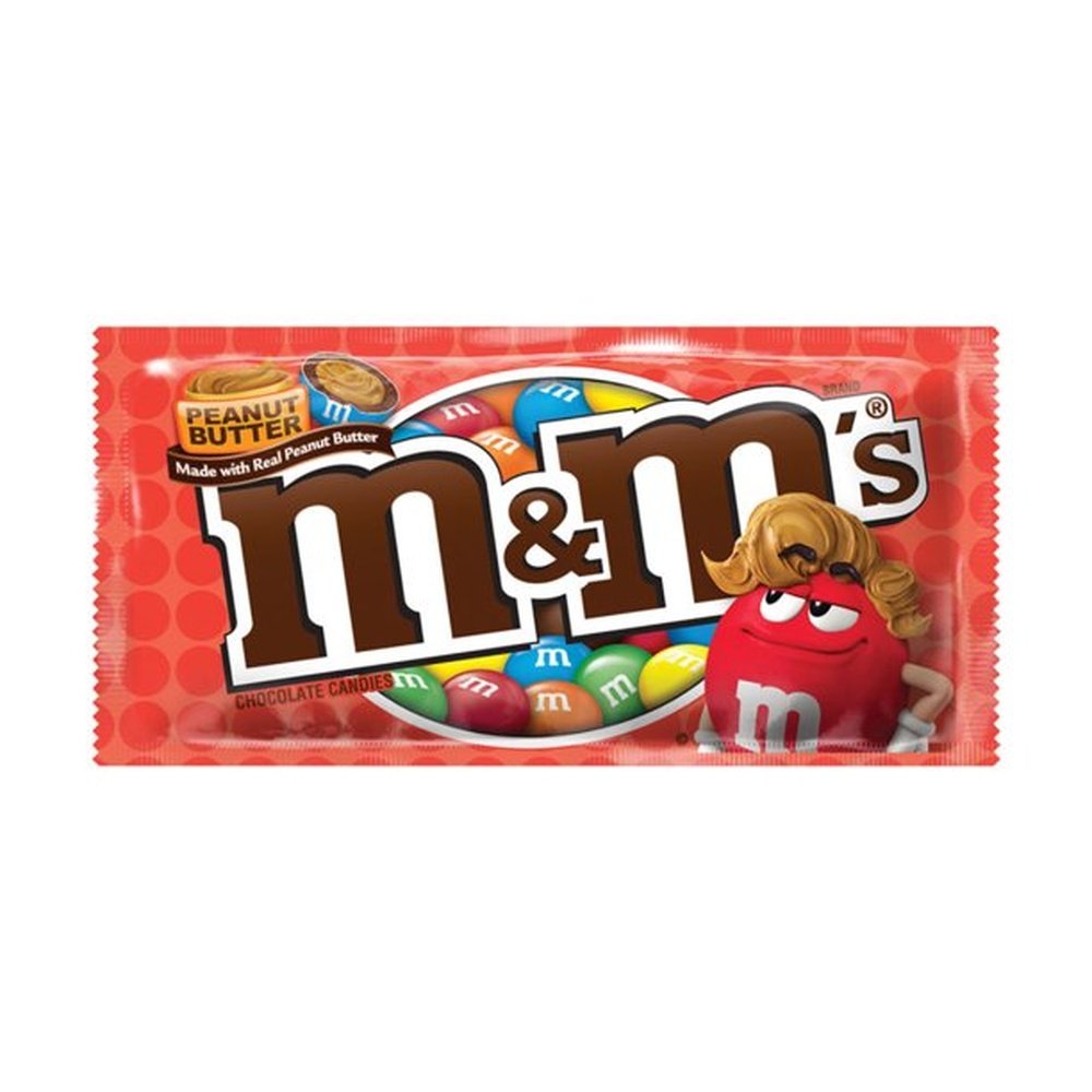 M&M'S PEANUT BUTTER SHARE SIZE SACHET - Epicerie Américaine/Chocolats -  L'Emerveille