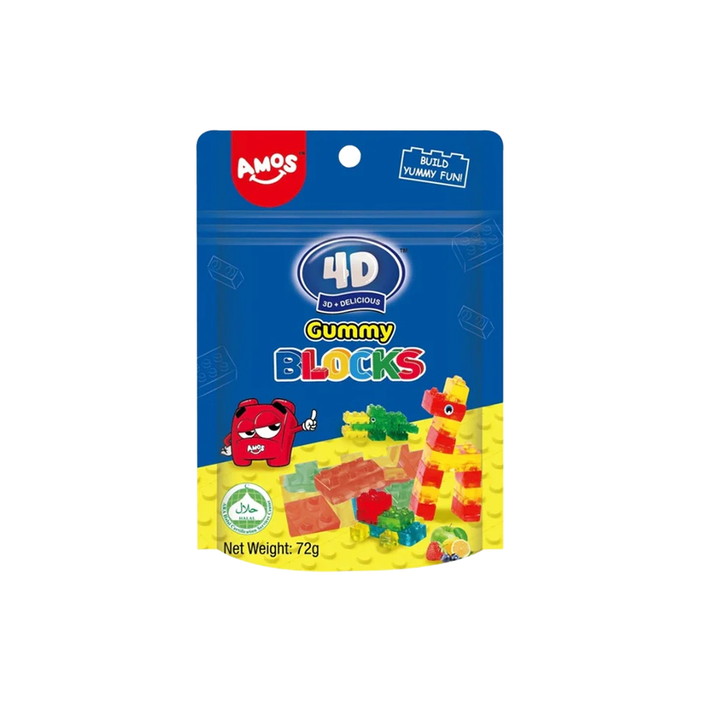 Amos 4D Gummy Blocks