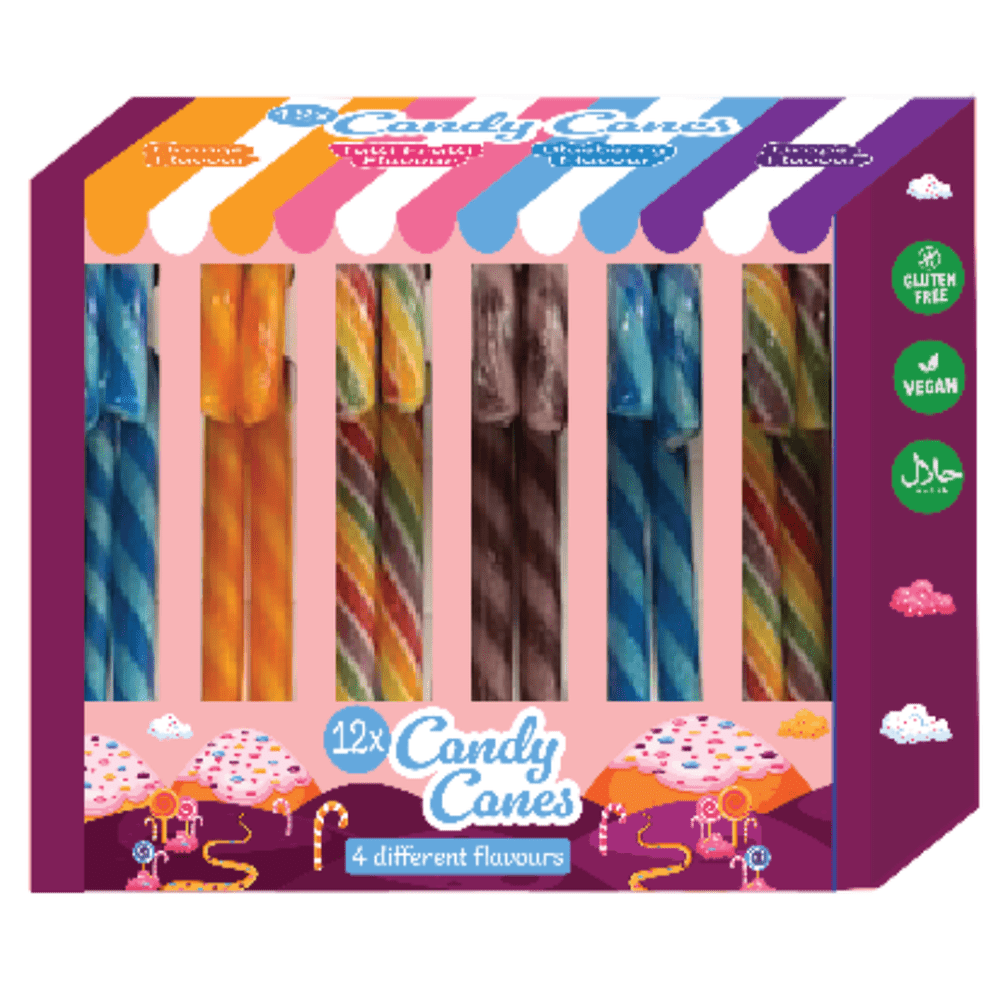 Candy Canes Christmas Four Flavours