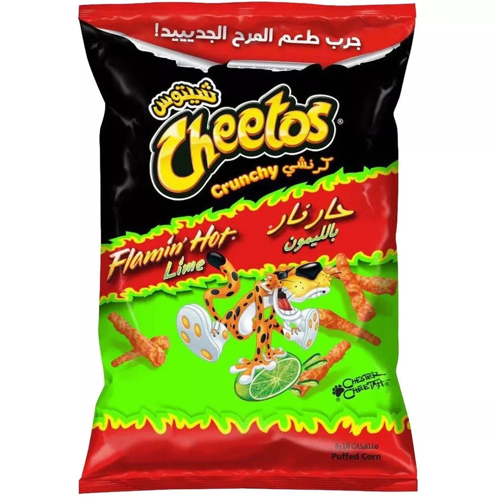 Cheetos Crunchy Flamin' Hot Lime