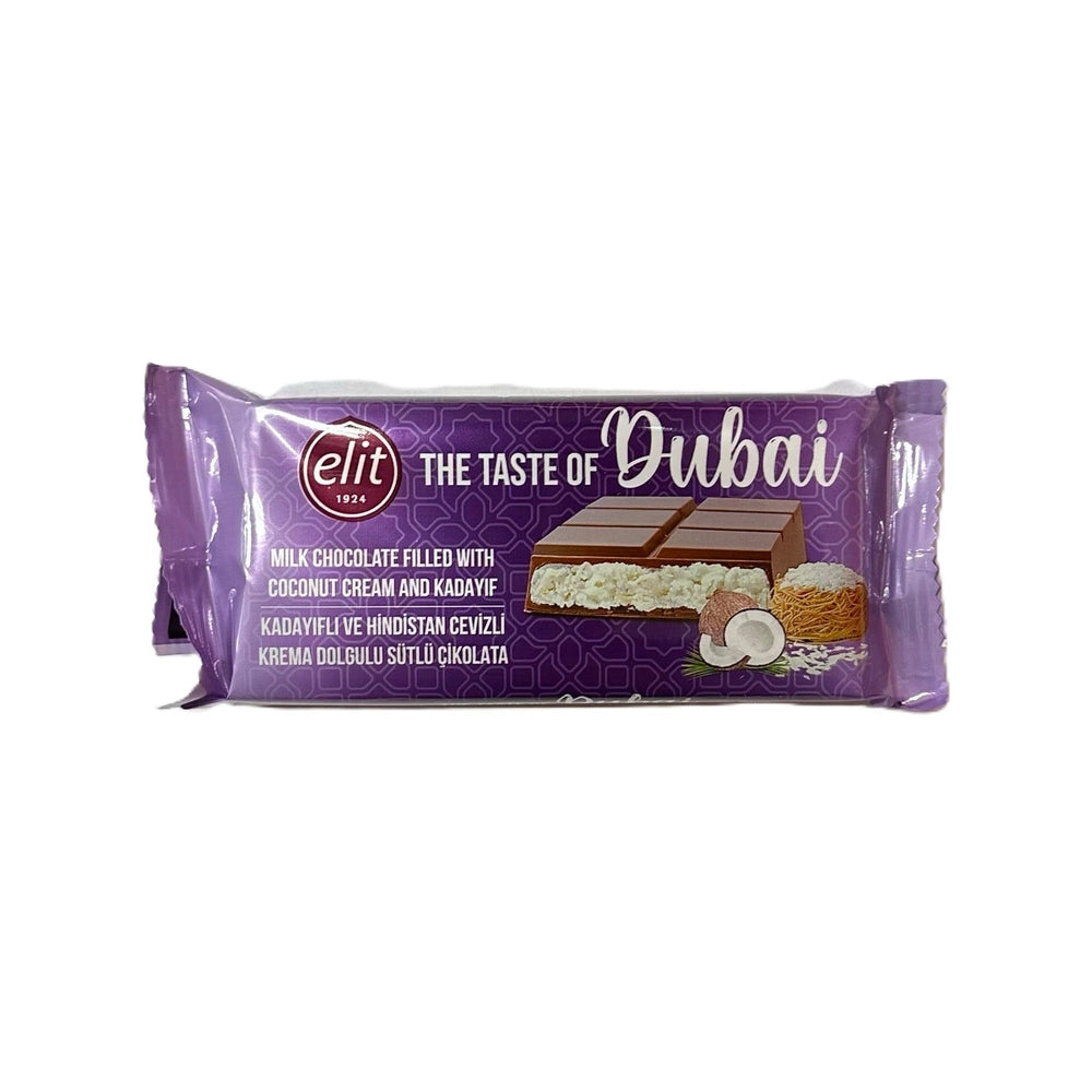 Elit Dubai Milk Chocolate Coconut Cream & Kadayif