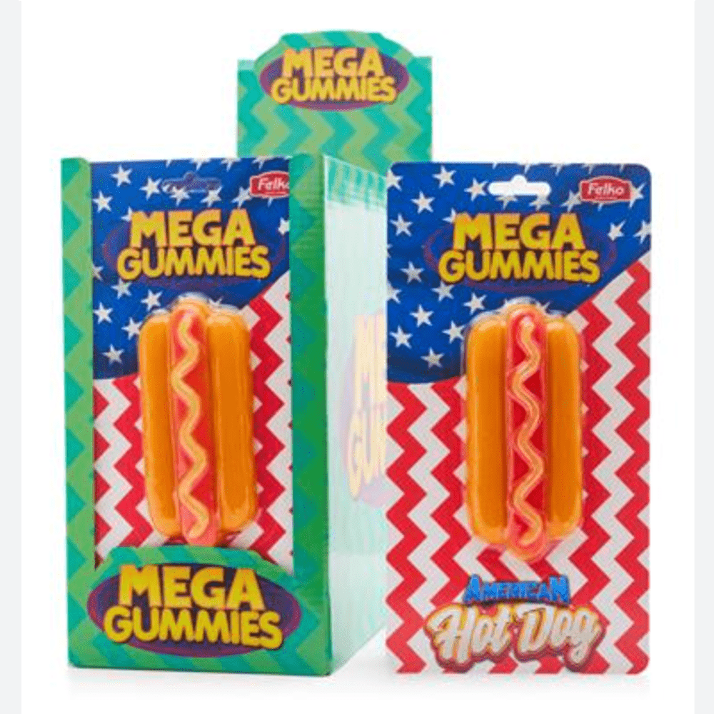 Felko Mega Gummies American Hot Dog