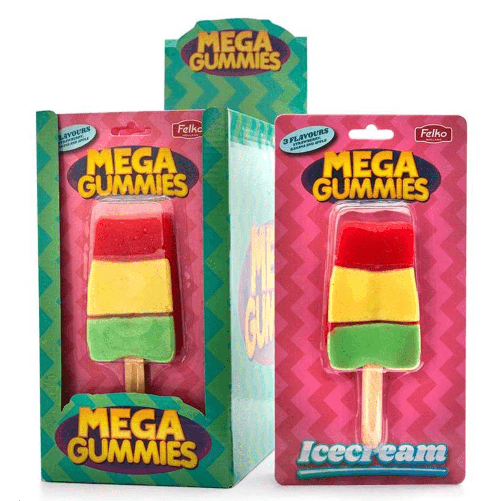 Felko Mega Gummies Ice Cream