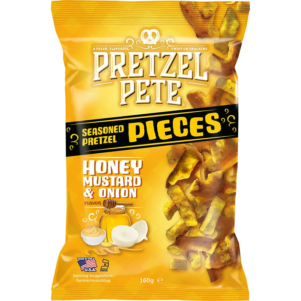 Pretzel Pete Pieces Honey Mustard & Onion