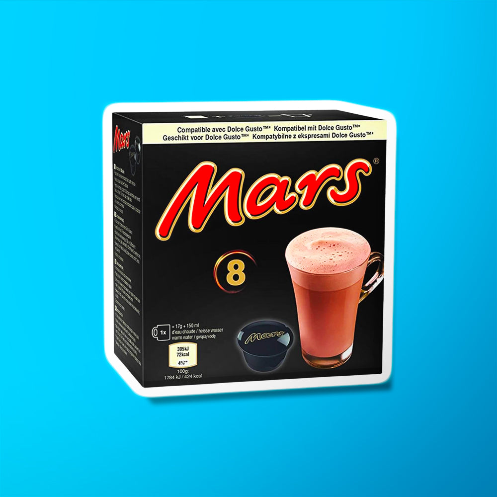 Boissons au Chocolat - Dolce Gusto Compatible - 32 Capsules - Mars,  Milkyway, Maltesers (8 chaque) : : Epicerie