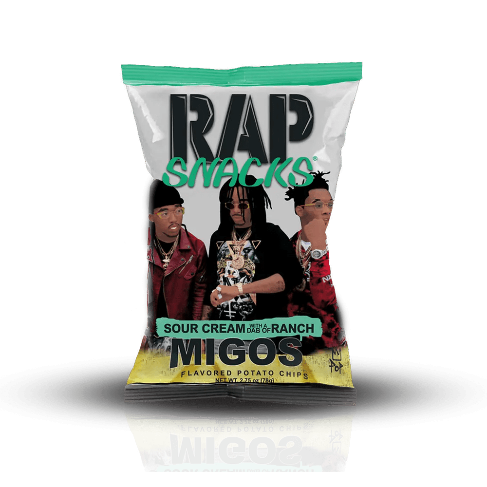 Rap Snacks Chips Migos Sour Cream & Ranch