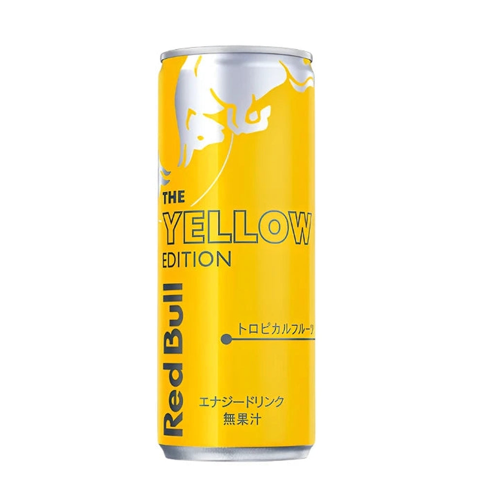 Red Bull Energy Drink Japan Yellow Edition