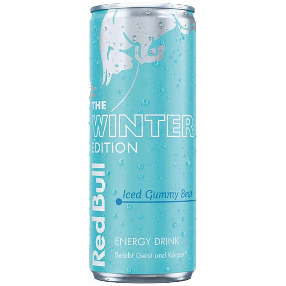 Red Bull Energy Drink Winter Edition Iced Gummy Bear