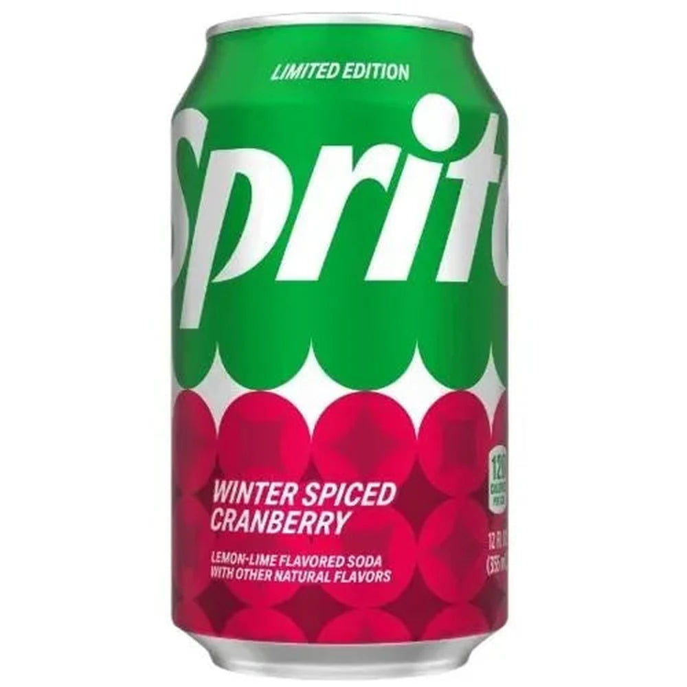 Sprite Winter Spiced Cranberry