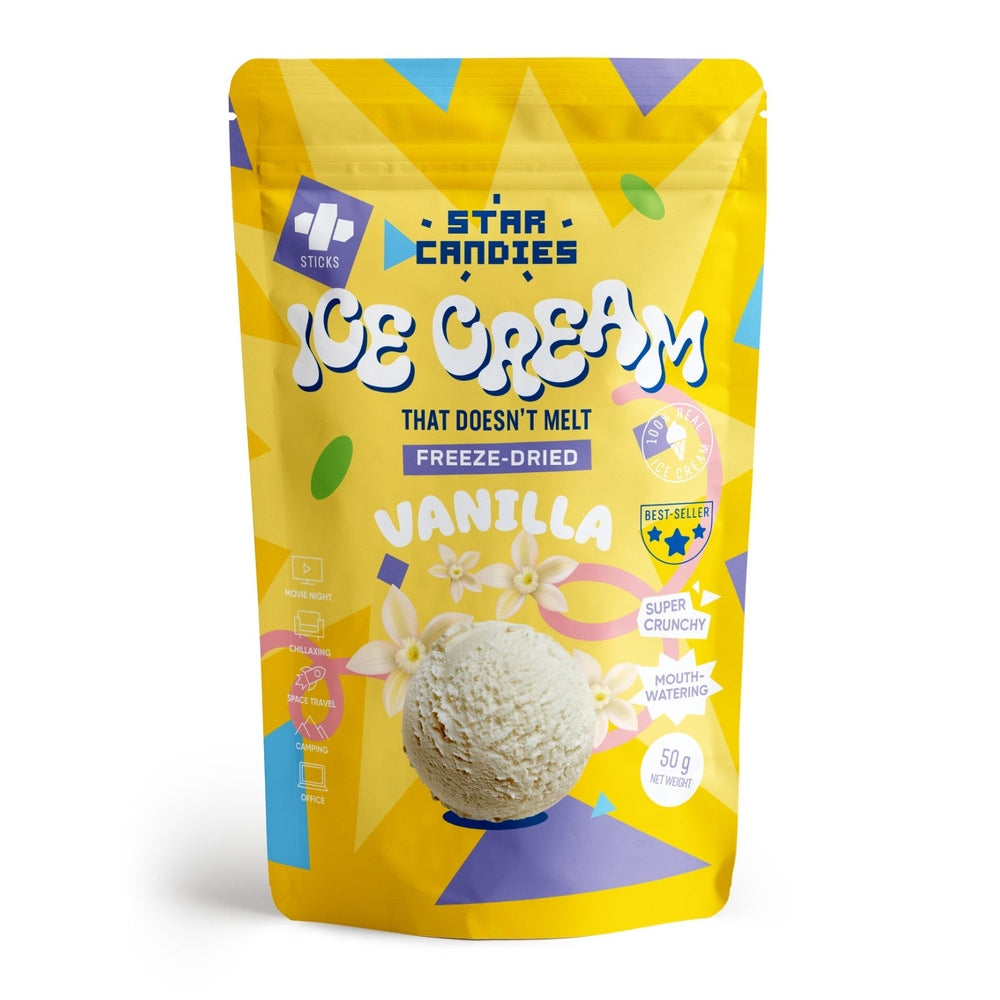 Star Candies Freeze-Dried Ice Cream Vanilla